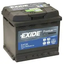 АКУМУЛАТОР EXIDE PREMIUM 53AH EXIDE