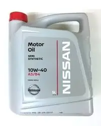 NISSAN OIL SL/CF 10W-40 5L NISSAN