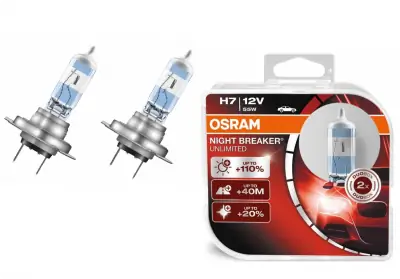 КРУШКА H7 +110% 55W 12V 2Box OSRAM