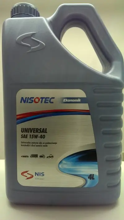 NISOTEC UNIVERSAL SAE 15W-40 4L NISOTEC