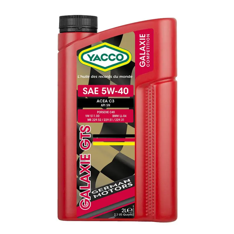 YACCO GALAXIE GTS 5W-40 2L YACCO