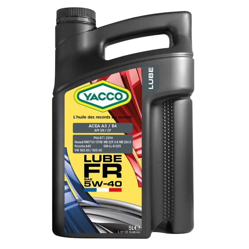 YACCO LUBE FR 5W-40 5L YACCO