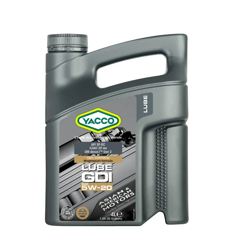 YACCO LUBE GDI 5W-20 4L YACCO