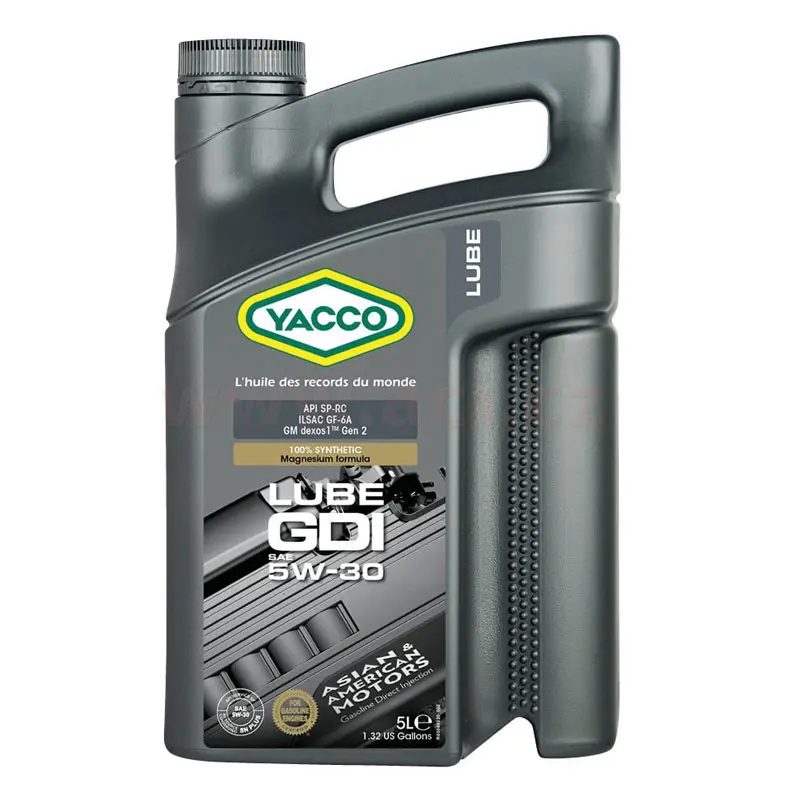 YACCO LUBE GDI 5W-30 5L YACCO