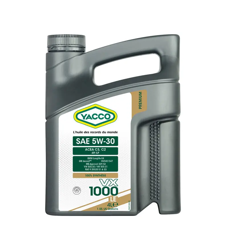 YACCO VX 1000 LE 5W-30 4L YACCO