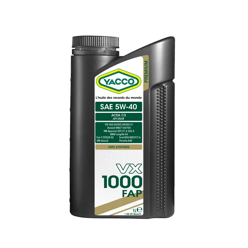 YACCO VX 1000 FAP 5W-40 1L YACCO