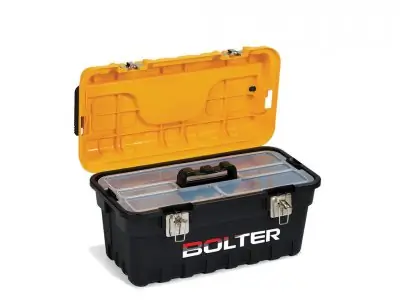 Кутия за инструменти с метални закопчалки и вътрешен органайзер 18 " BOLTER