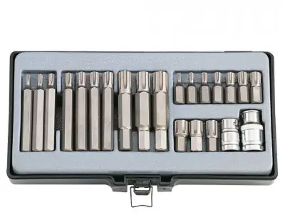 Шестограми накрайник RIBE 10mm (М4-М14) комплект 22 бр. FORCE