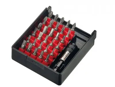 Накрайници BIT-BOX с магнитен държач комплект 31 бр.  FORCE