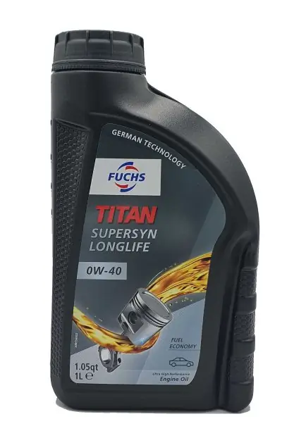 TITAN SUPERSYN LONGLIFE 0W-40 1L FUCHS
