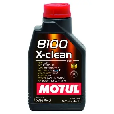 MOTUL 8100 X-CLEAN 5W-40 1L