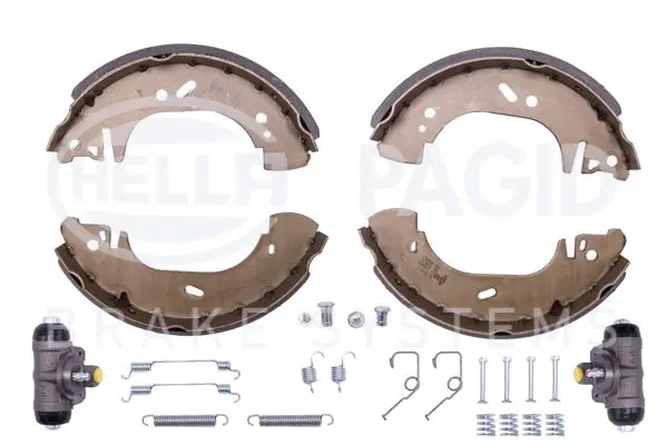 комплект спирачна челюст HELLA               