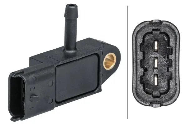 датчик, налягане при принудително пълнене HELLA               