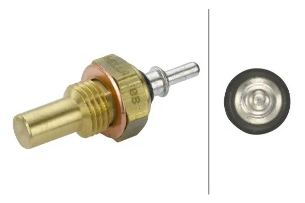 датчик, температура на охладителната течност HELLA               