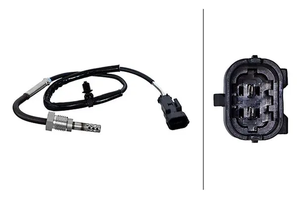 датчик, температура на изгорелите газове HELLA               