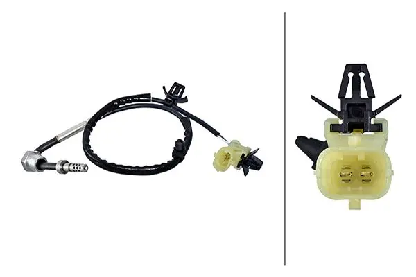 датчик, температура на изгорелите газове HELLA               