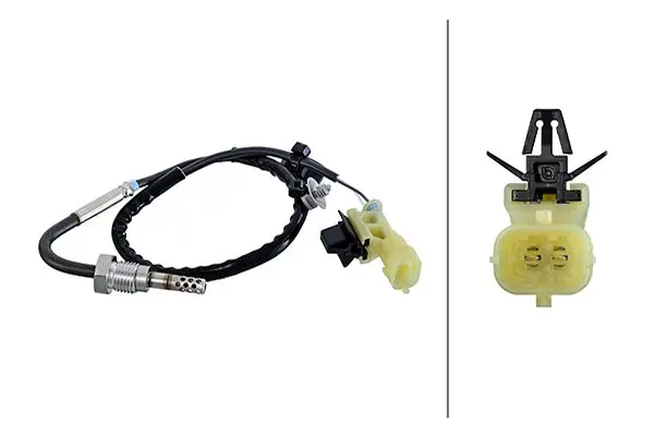 датчик, температура на изгорелите газове HELLA               