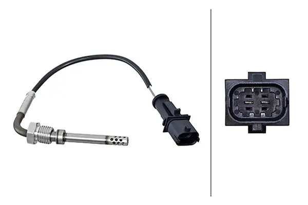 датчик, температура на изгорелите газове HELLA               