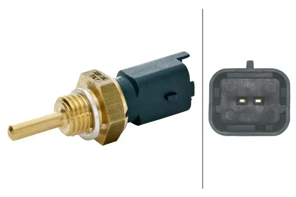 датчик, температура на охладителната течност HELLA               