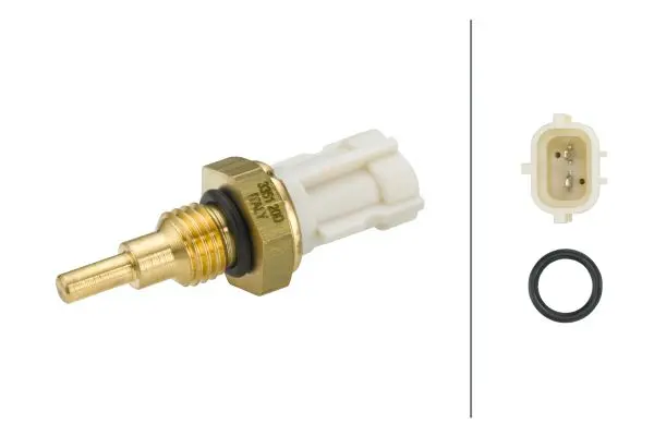 датчик, температура на охладителната течност HELLA               