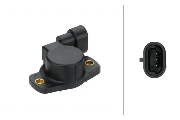 датчик, положение на дроселовата клапа HELLA               