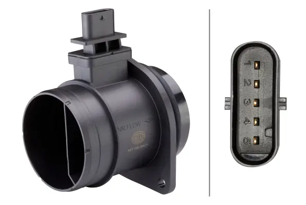 въздухомер-измерител на масата на въздуха HELLA               