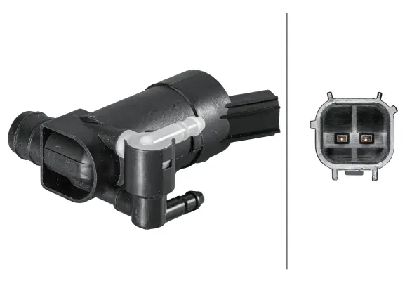 водна помпа за миещо устр., почистване на стъклата HELLA               