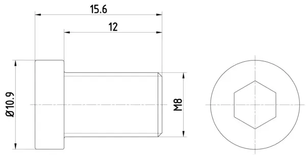 винт, спирачен диск HELLA               