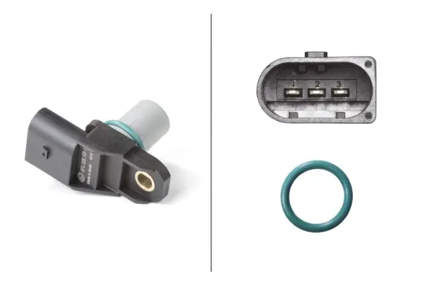 датчик, положение на разпределителния вал HELLA               