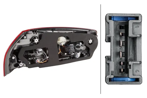 задни светлини HELLA               