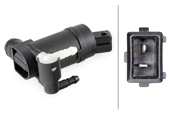 водна помпа за миещо устр., почистване на стъклата HELLA               