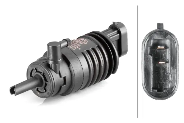 водна помпа за миещо устр., почистване на стъклата HELLA               