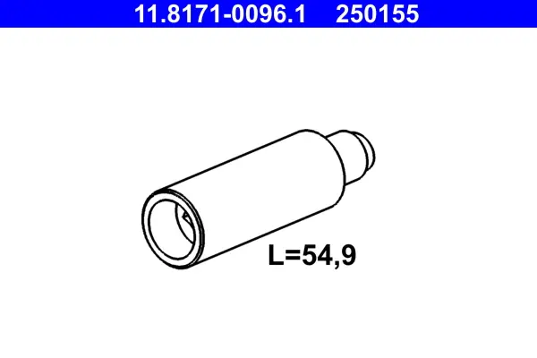 Спирачен апарат за JAGUAR E-PACE (X540) 1.5 P160 MHEV 11.8171-0096.1 ATE                 