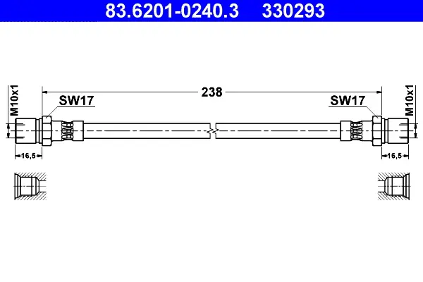 спирачен маркуч ATE                 