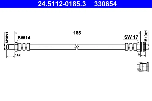 спирачен маркуч ATE                 
