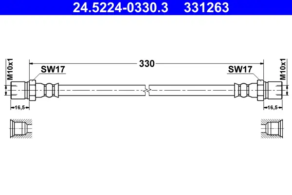 спирачен маркуч ATE                 