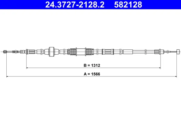 жило, ръчна спирачка ATE                 