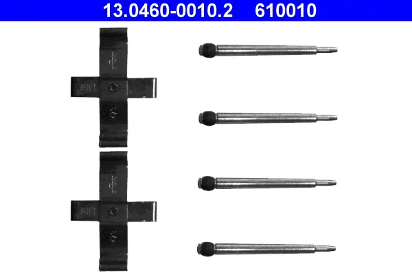 комплект принадлежности, дискови накладки ATE                 