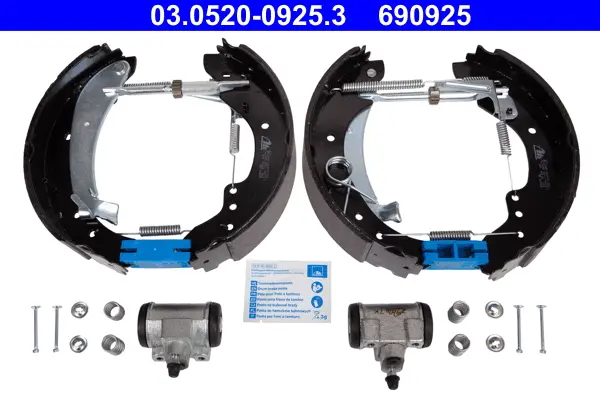комплект спирачна челюст ATE                 