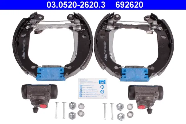 комплект спирачна челюст ATE                 