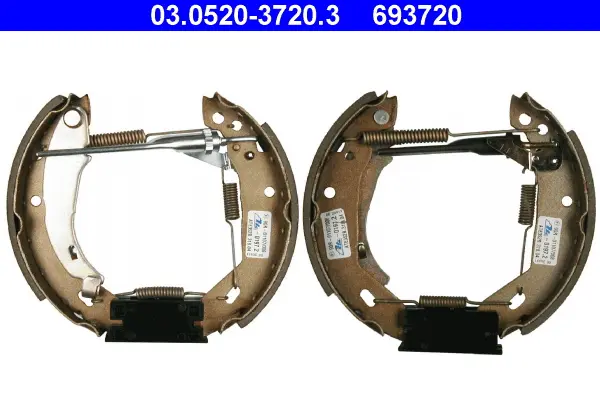 комплект спирачна челюст ATE                 