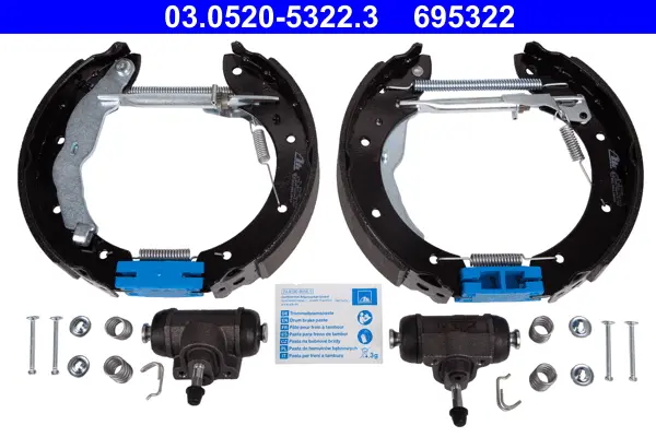 комплект спирачна челюст ATE                 