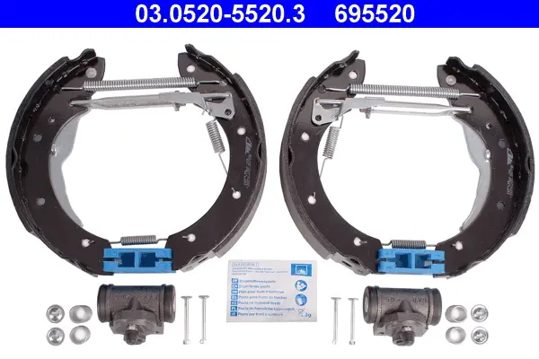 комплект спирачна челюст ATE                 