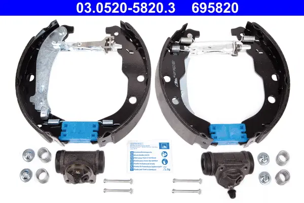 комплект спирачна челюст ATE                 