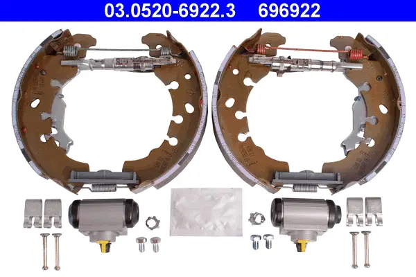 комплект спирачна челюст ATE                 