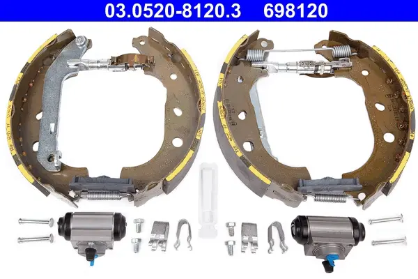 комплект спирачна челюст ATE                 