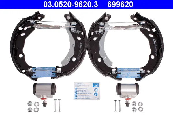 комплект спирачна челюст ATE                 