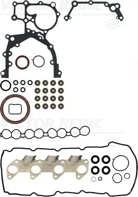 пълен комплект гарнитури, двигател VICTOR REINZ        