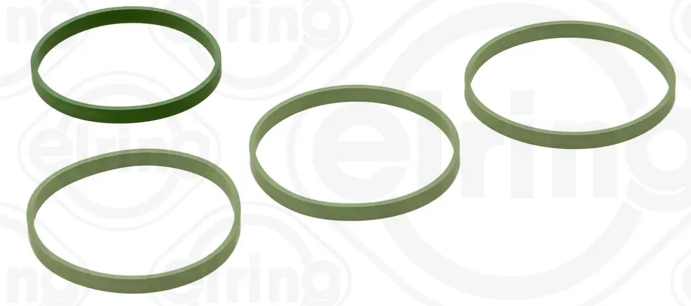 комплект гарнитури, всмукателен колектор ELRING              