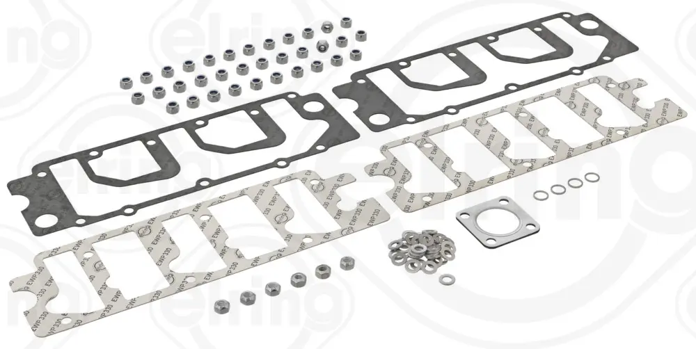 комплект гарнитури, капак на цилиндровата глава ELRING              